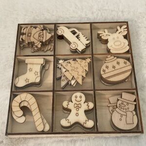 54 Christmas Wooden Cutouts